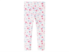 Name It leggings white with floral print
